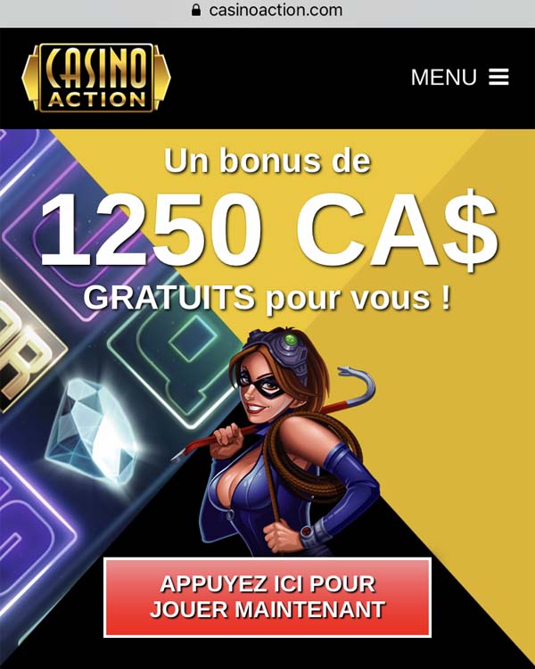Casino Action sur Android