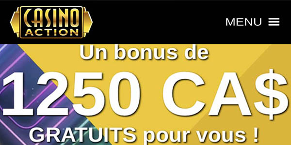 Casino Action au Québec : jeux en ligne qui payent