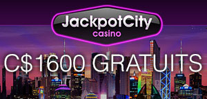 Le plus gros des bonus gratuits avec Jackpot City