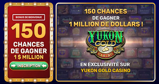 Yukon Gold Casino sur tablette